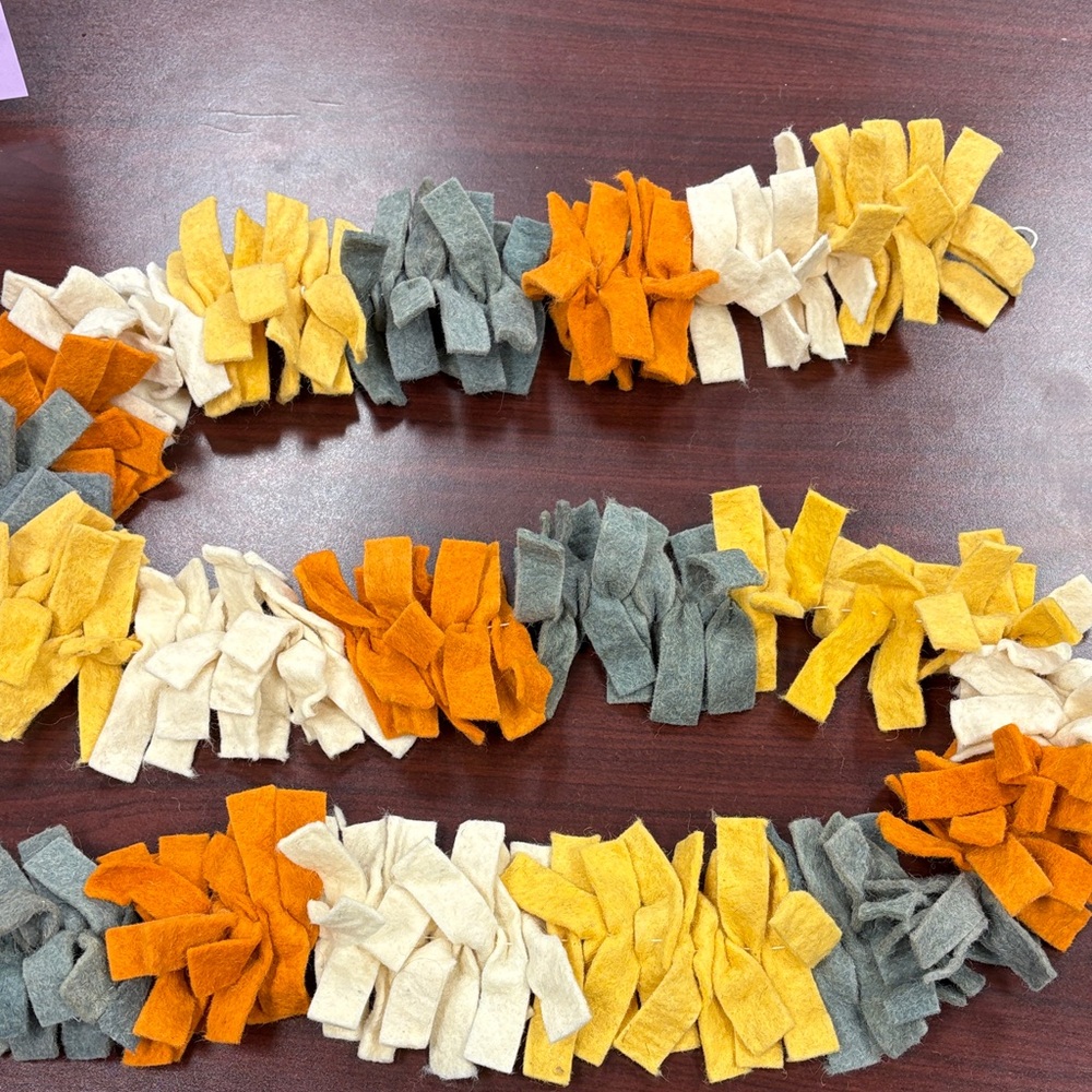 Colorful Felt Garland